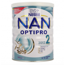 Nestlé Nan Optipro 2 荷兰雀巢能恩NAN® OPTIPRO®标准配方婴儿奶粉2段(6-12月)800g Nestlé Nan Optipro 2 荷兰雀巢能恩NAN® OPTIPRO®标准配方婴儿奶粉2段(6-12月)800g