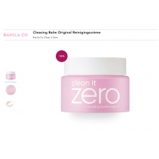 Banila Co Cleasing Balm Original Reinigingscrème Banila Co Clean it Zero 100ml Banila Co原始零清洁霜100ml Banila Co Cleasing Balm Original Reinigingscrème Banila Co Clean it Zero 100ml Banila Co原始零清洁霜100ml
