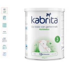 Kabrita 3 Peutermelk  12+ Maanden 400g 荷兰佳贝艾特羊奶粉三段 400g