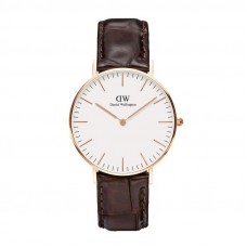 Daniel Wellington - Classic York - 36mm - Rose Goud 	DW00100038 丹尼尔 惠灵顿经典约克玫瑰金手表