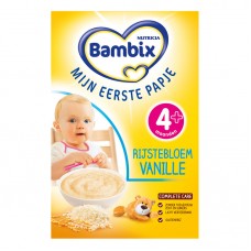 Bam­bix Rijs­te­bloem va­nil­le米糊香草味(4-6月） 200g