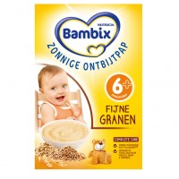 Bambix Zonnige Ontbijtpap Fijne Granen谷麦营养米糊(6个月+) 250g Bambix Zonnige Ontbijtpap Fijne Granen谷麦营养米糊(6个月+) 250g