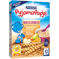 Nestlé Pyjamapapje fruit雀巢全麦水果早餐米糊（12月+）250g  