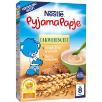 Nestlé Pyjamapapje tarwebiscuit 雀巢小麦营养米糊加饼干(8月+) 250g Nestlé Pyjamapapje tarwebiscuit 雀巢小麦营养米糊加饼干(8月+) 250g