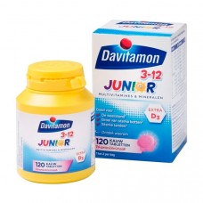 Davitamon Junior multivitamines framboos 3-12 year 120 stuks Davitamon青少年多种维生素覆盆子3-12岁 120粒 Davitamon Junior multivitamines framboos 3-12 year 120 stuks Davitamon青少年多种维生素覆盆子3-12岁 120粒