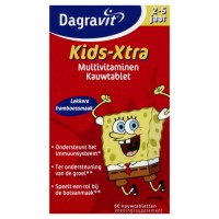 Dagravit 幼儿复合维生素片含益生菌(2- 5岁)60粒 Dagravit 幼儿复合维生素片含益生菌(2- 5岁)60粒