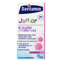 Davitamon儿童树莓维生素咀嚼片(3岁及以上) 60粒 Davitamon儿童树莓维生素咀嚼片(3岁及以上) 60粒