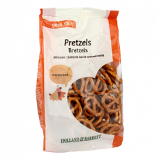 Holland & Barrett Gezouten Pretzels 100g Holland & Barrett Gezouten Pretzels 100g