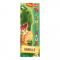 Lotus Dinosaurus Vanille 4 x 2 Stuks 174g Lotus Dinosaurus Vanille 4 x 2 Stuks 174g