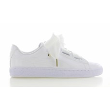  Puma Basket Heart Patent White WMNS 彪马缎带蝴蝶结白色系