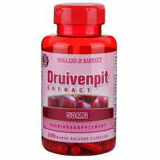 Holland & Barrett Druivenpit Extract 50mg 100sruks 花园店葡萄籽50mg 100粒 Holland & Barrett Druivenpit Extract 50mg 100sruks 花园店葡萄籽50mg 100粒