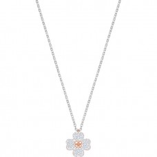 Swarovski Latisha Flower Pendant, Black, Rhodium plating 5368980 施华洛世奇四叶草链坠镀白金色 两面四叶草 Swarovski Latisha Flower Pendant, Black, Rhodium plating 5368980 施华洛世奇四叶草链坠镀白金色 两面四叶草