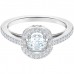 Swarovski Sparkling Rhodium plating Dance Round White Ring 5465280 施华洛世奇跳动的心白色戒指(50/52/55/58/60) Swarovski Sparkling Rhodium plating Dance Round White Ring 5465280 施华洛世奇跳动的心白色戒指(50/52/55/58/60)