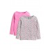H&M Set van 2 tops Grijs/stippen H&M 女童上衣2套装 （灰色/圆点）
