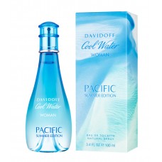 DAVIDOFF CW WOMAN COOL WATER WOMAN PACIFIC SUMMER EDITION EAU DE TOILETTE 100ml 大卫杜夫冷水女人太平洋夏季版淡香水 100ml DAVIDOFF CW WOMAN COOL WATER WOMAN PACIFIC SUMMER EDITION EAU DE TOILETTE 100ml 大卫杜夫冷水女人太平洋夏季版淡香水 100ml