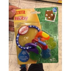 Nuby Bijtsleutel Ijsgel 3+ maanden Nuby 牙胶套装